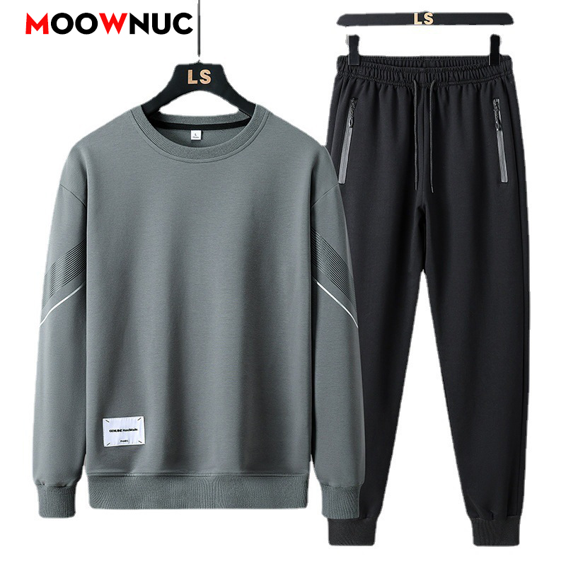 Streetwear Zipper - Erkek Rahat 2 Parça Spor Giyim