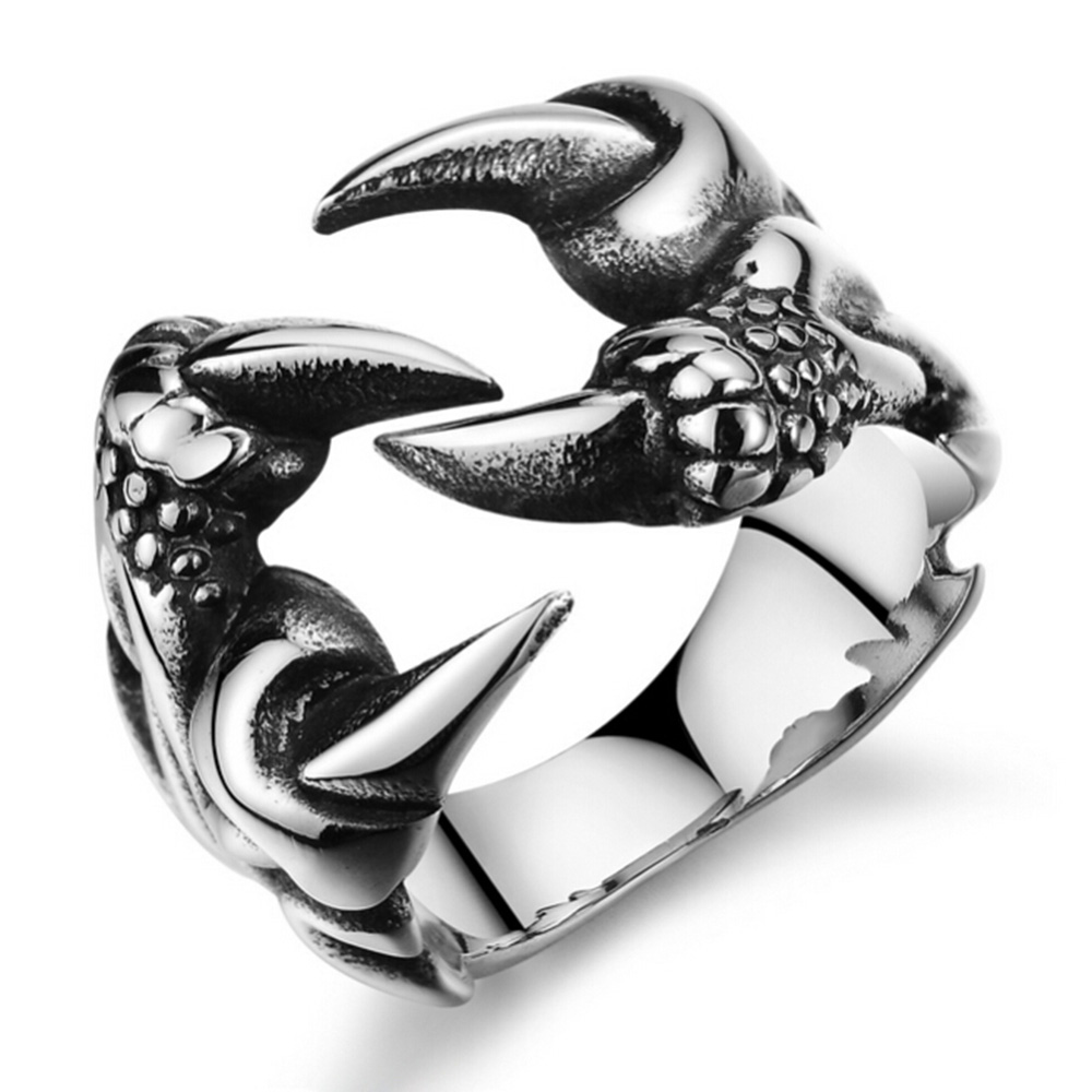 Chrome Hearts Ring - Moda aksesuarları Punk krom takı titanyum