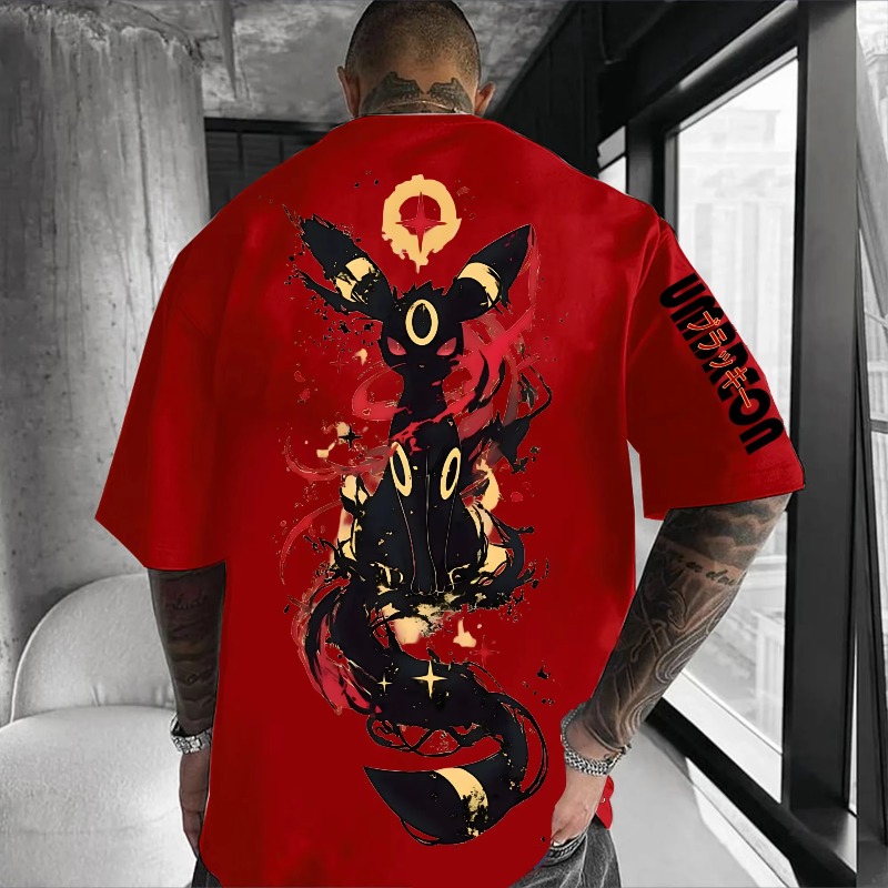 Streetwear Brand In Japan - Pokémon Ortak Markalı Baskılı Tişört 2025