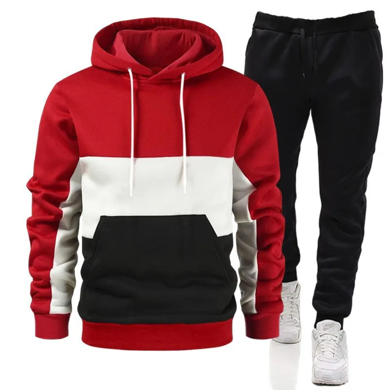 Streetwear Brand Hoodies - Erkekler 2 adetMarka Sonbahar ve Kış