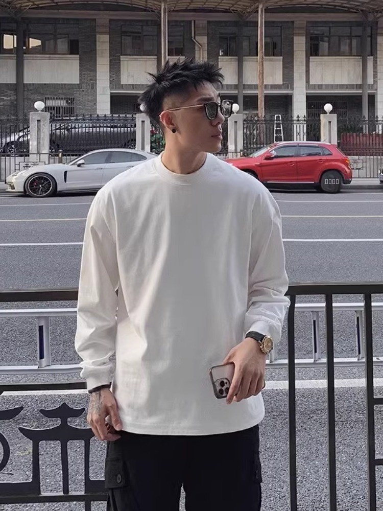 Amerikan Tarzı Omuz Beyaz Saf  - Streetwear Brand Drops incelemesi ve fiyatı