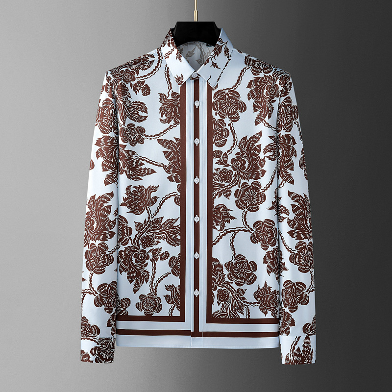 Marka Çiçek Baskılı erkek göml - Streetwear Brand With Flowers incelemesi ve fiyatı