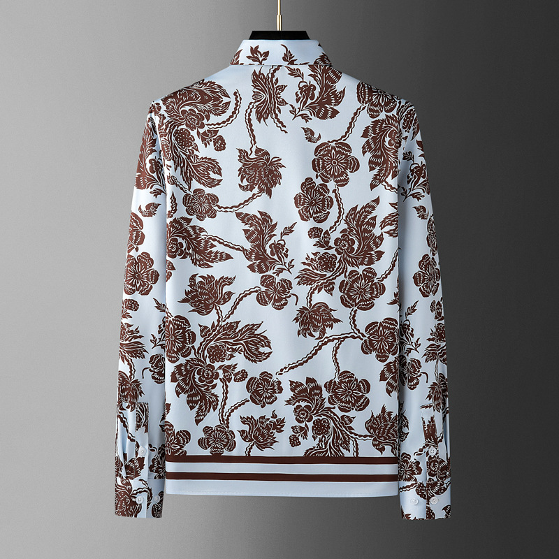 Marka Çiçek Baskılı erkek göml - Streetwear Brand With Flowers incelemesi ve fiyatı