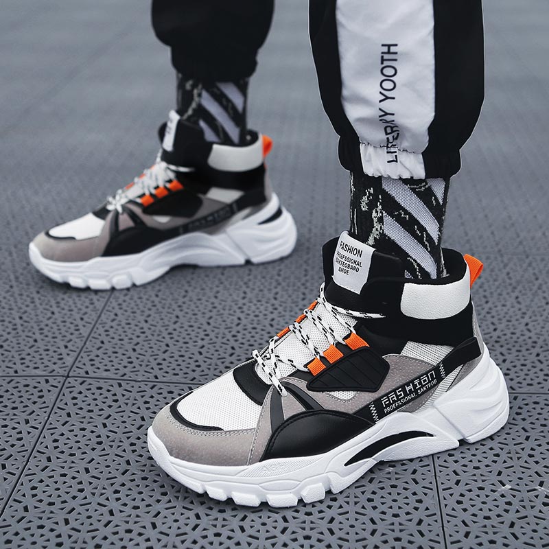 Yüksek Top yaz erkek spor ayak - Streetwear Brand Model incelemesi ve fiyatı