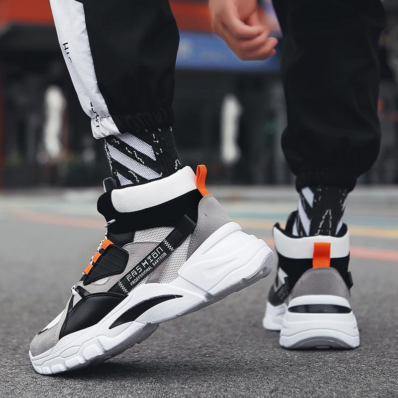 Yüksek Top yaz erkek spor ayak - Streetwear Brand Model incelemesi ve fiyatı
