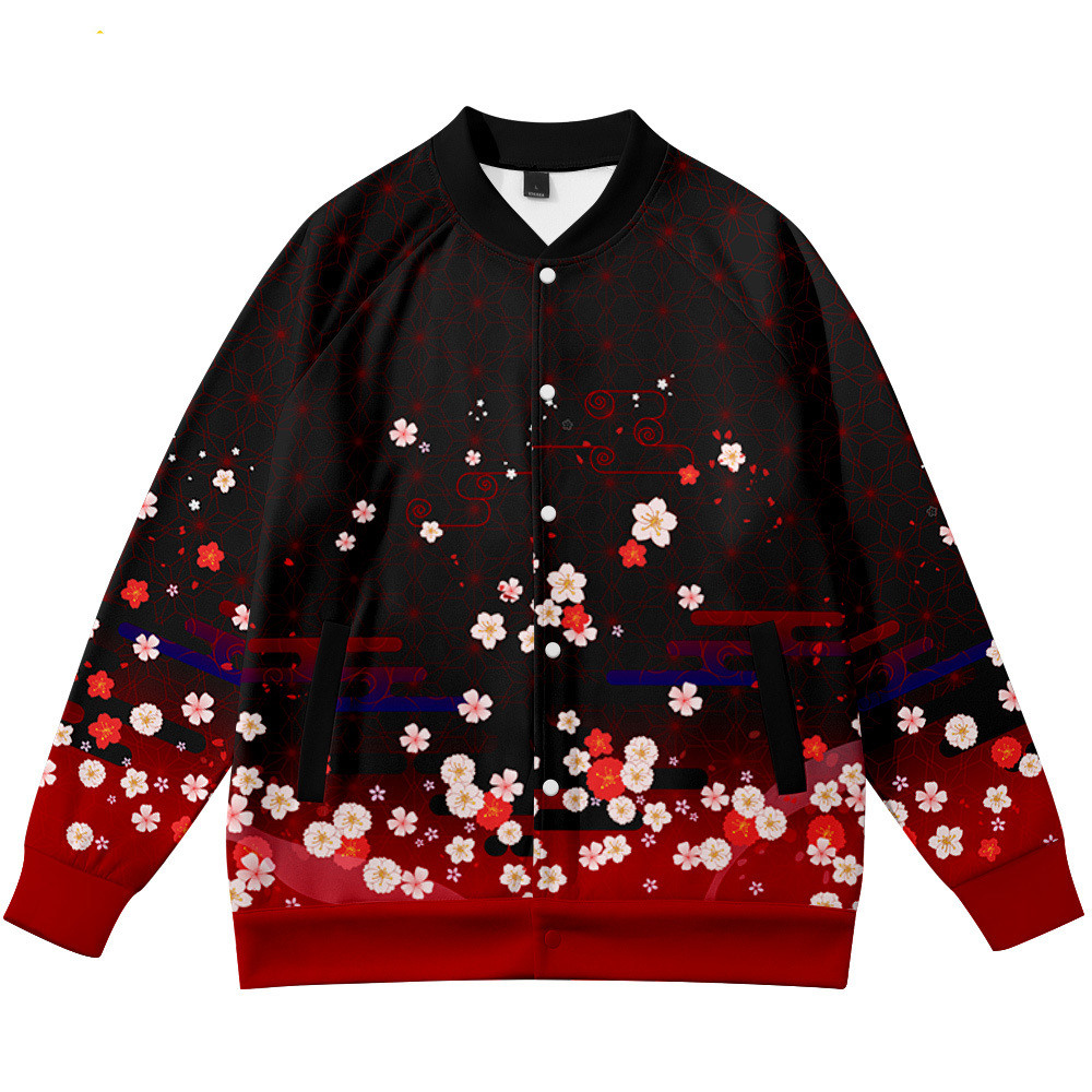 Coats Anime Çiçek Tilki 3D Bas - Streetwear Brand With Flowers incelemesi ve fiyatı
