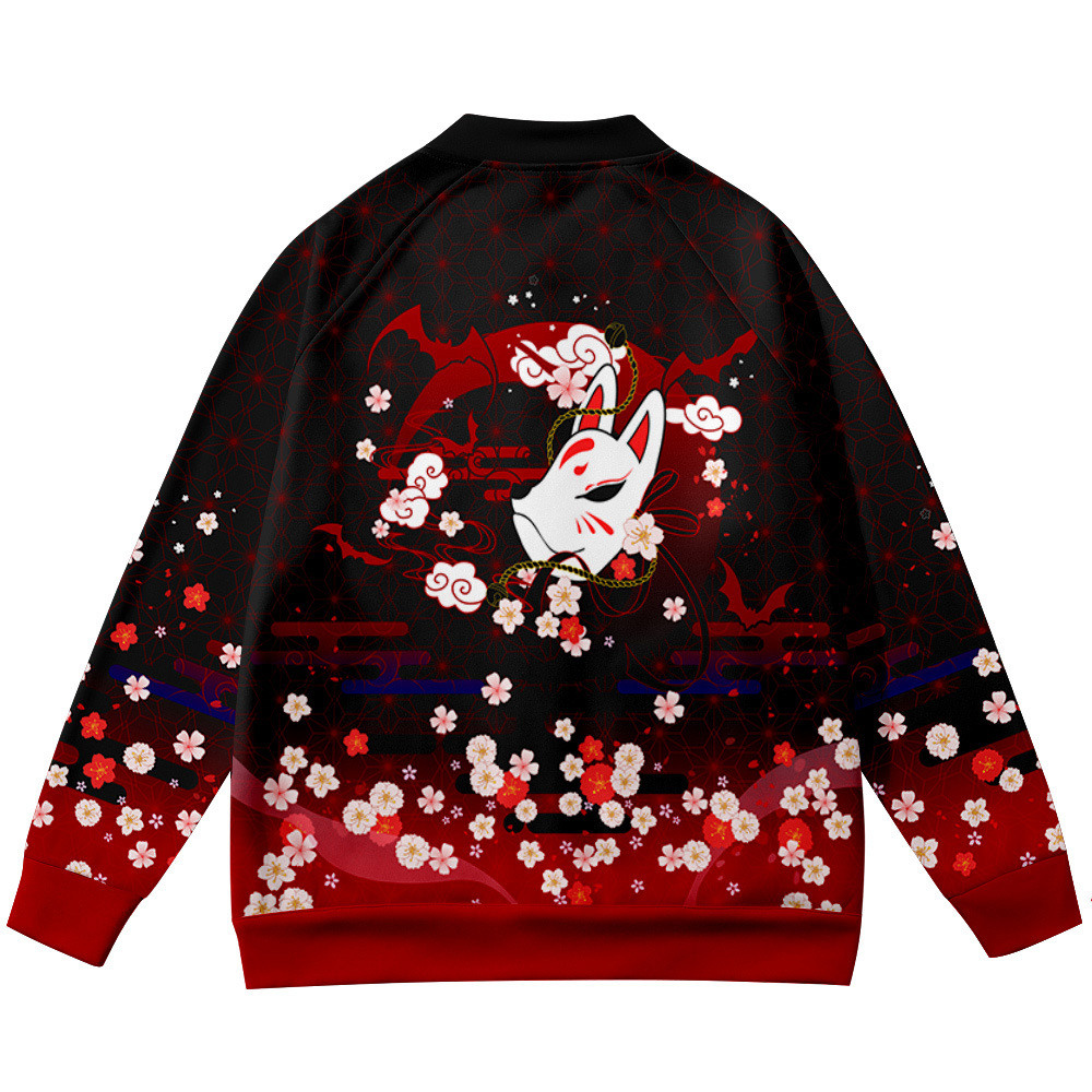 Coats Anime Çiçek Tilki 3D Bas - Streetwear Brand With Flowers incelemesi ve fiyatı