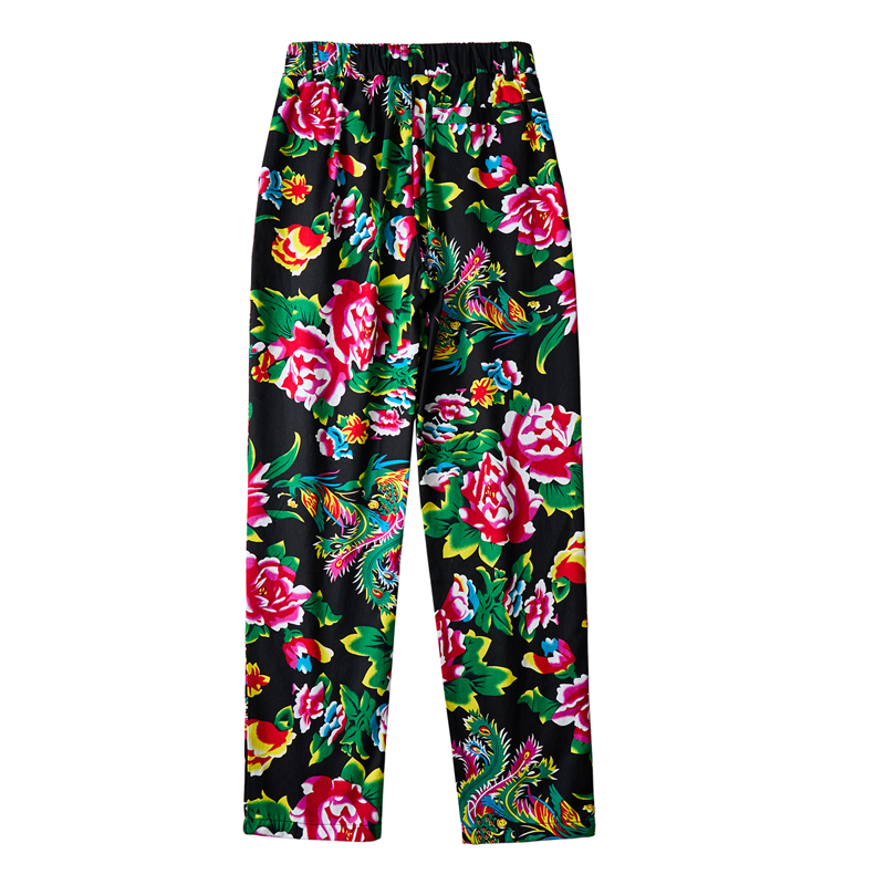 Erkekler çin tarzı popüler pan - Streetwear Brand With Flowers incelemesi ve fiyatı