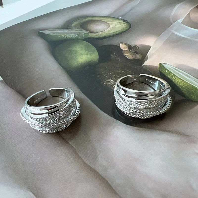 2025 Yeni Gümüş Renkli Yapay E - Chrome Hearts Ring incelemesi ve fiyatı