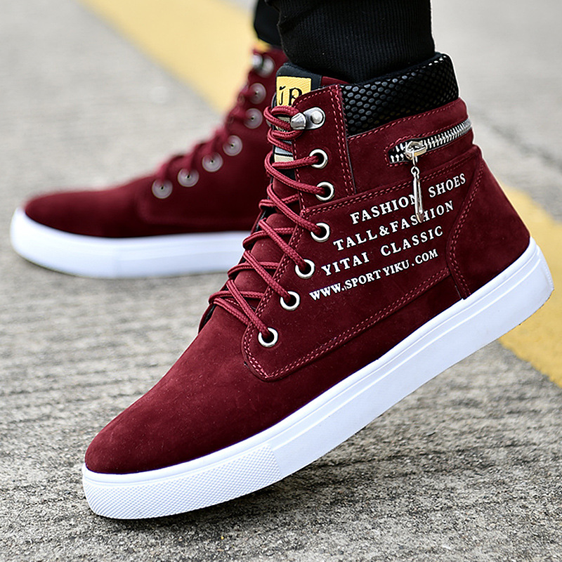 Erkek Siyah Yüksek Bilekli Spo - Streetwear Zipper incelemesi ve fiyatı
