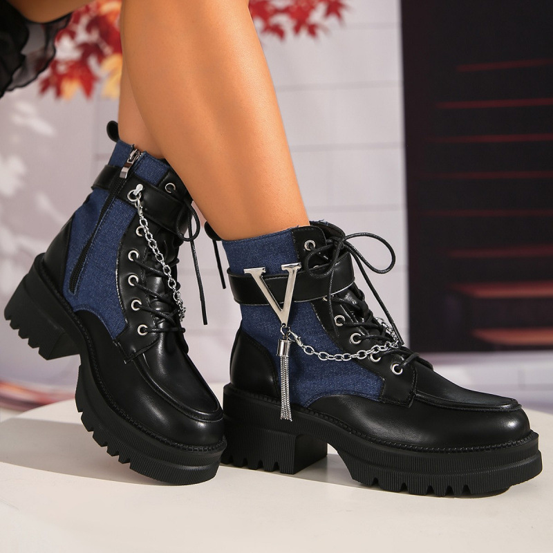Kadın Gotik Eklemeli Platform  - Streetwear Zipper incelemesi ve fiyatı